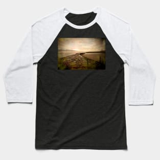 Artistic Cullercoats Bay Baseball T-Shirt